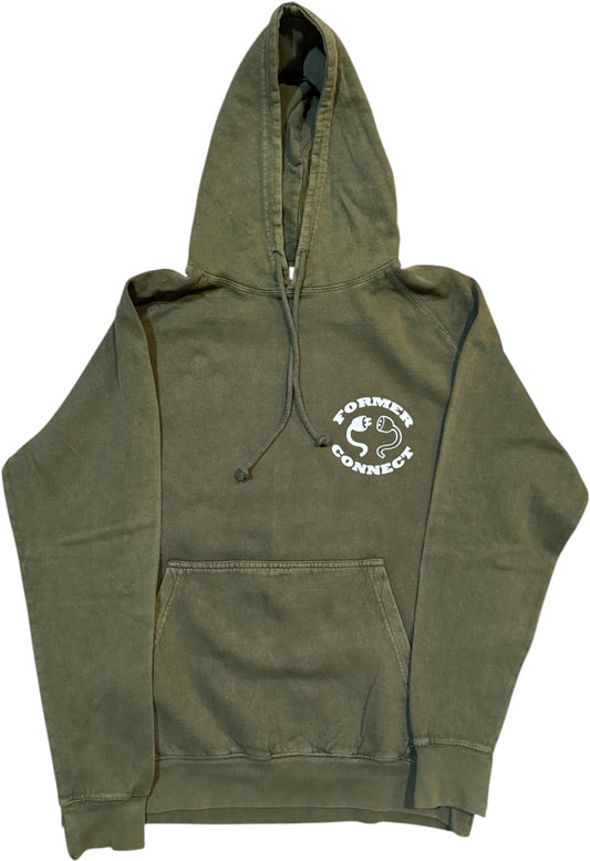 FC Femme Bespoke Hoodie- Olive Vintage