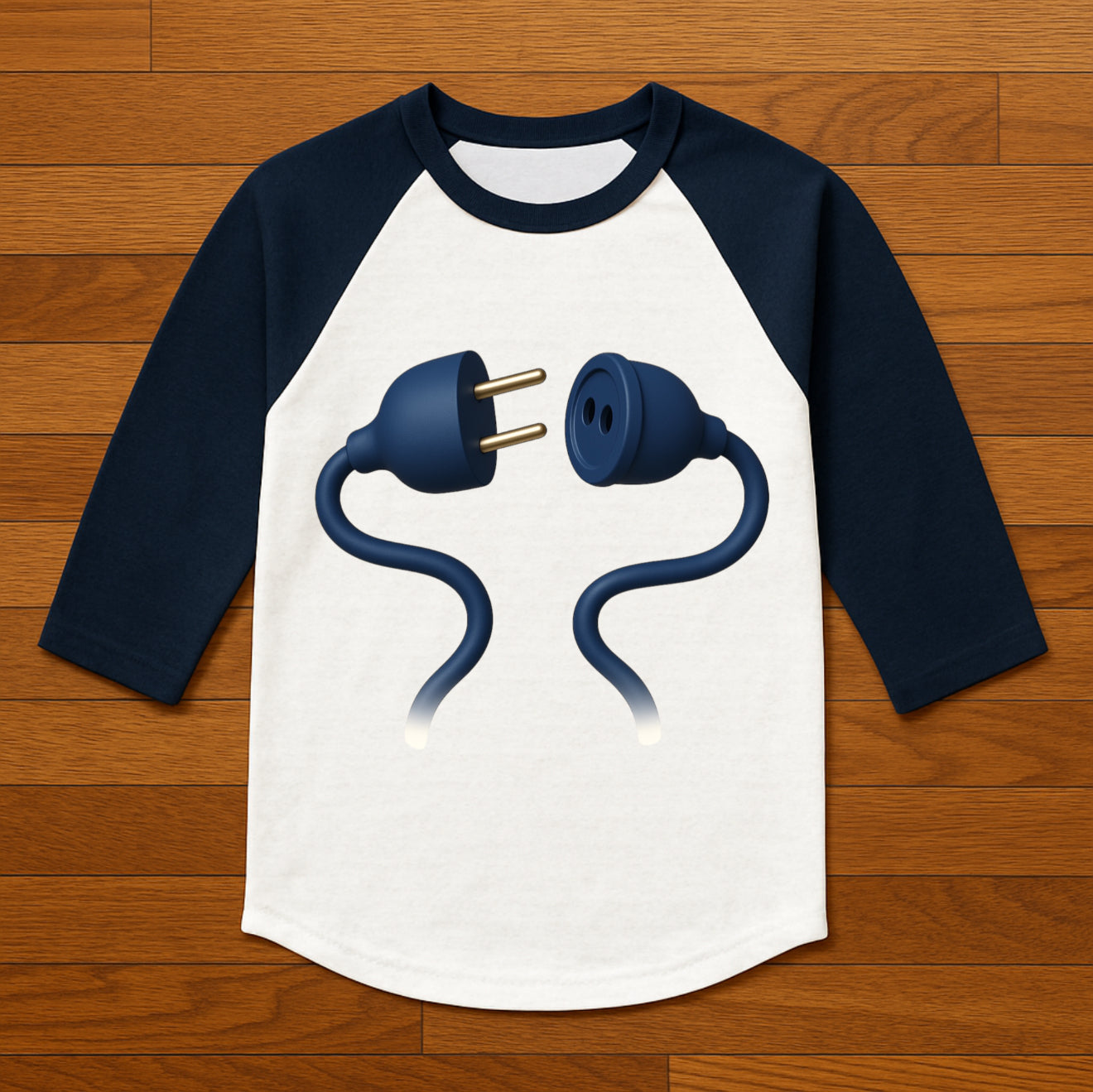 FC Plug 3/4 Raglan T-Shirt