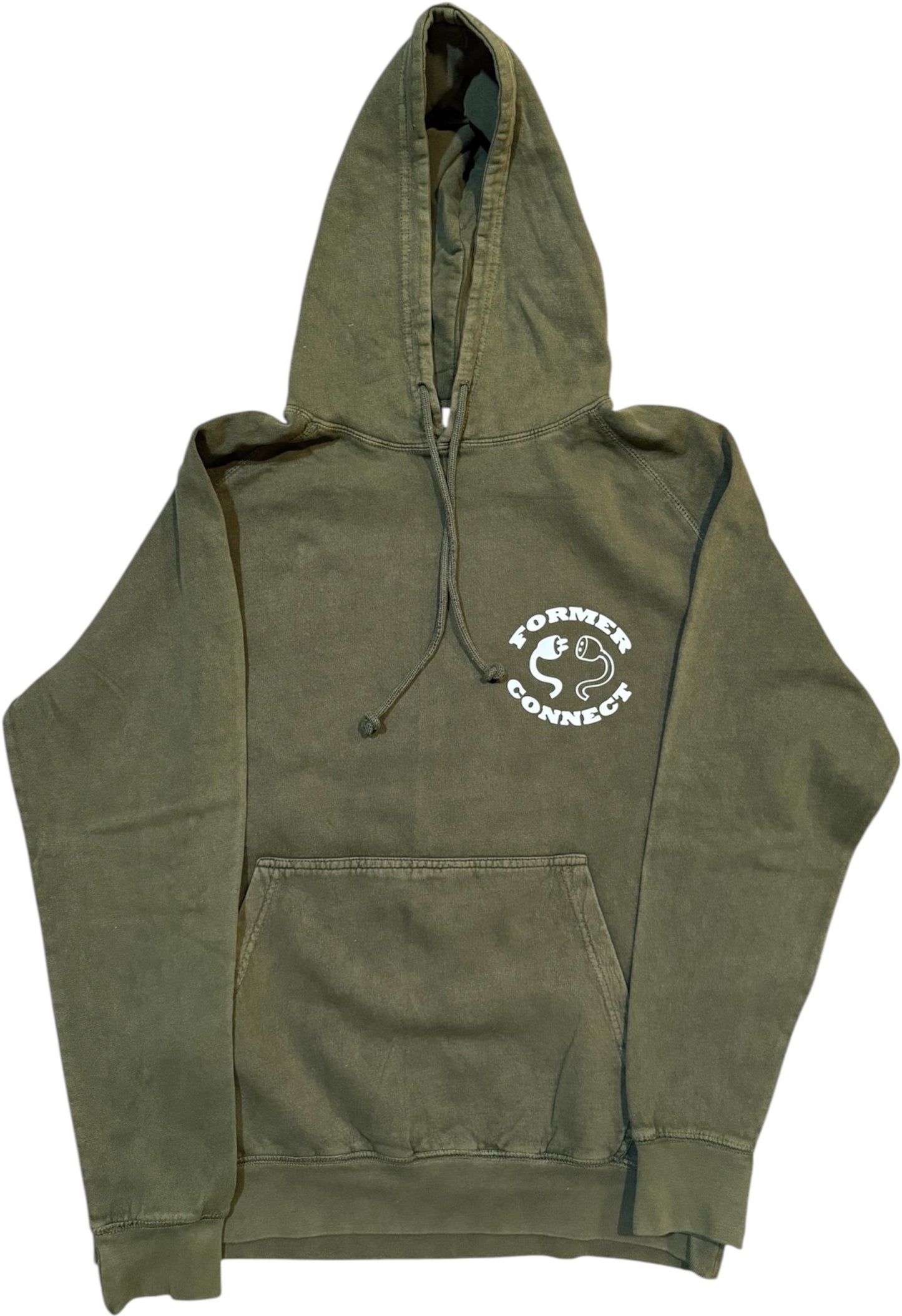 FC Femme Bespoke Hoodie- Olive Vintage