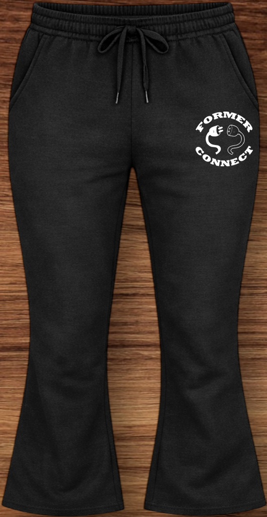 FC Logo Bespoke Flared Joggers