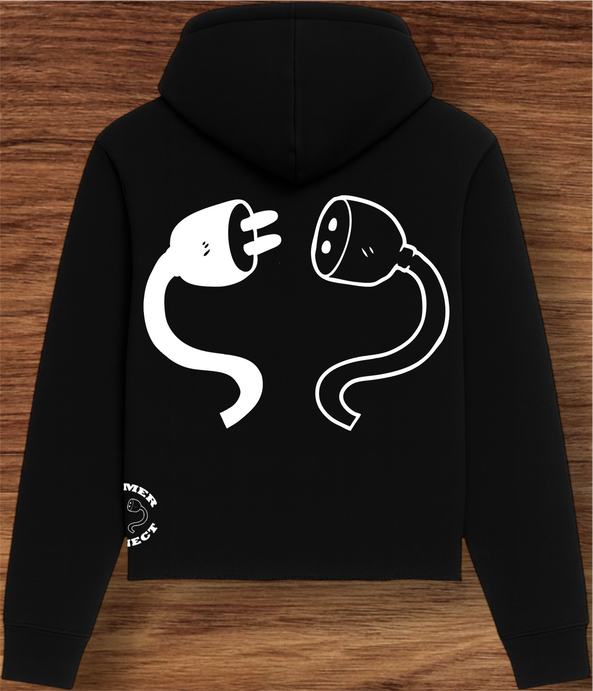 Big FC Logo Plugs Bespoke Hoodie