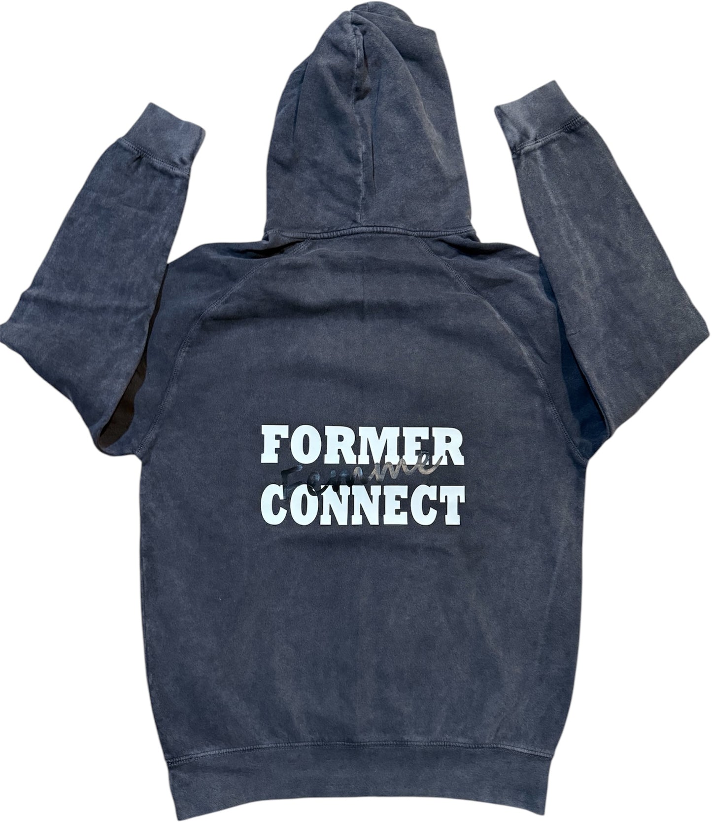 FC Femme Bespoke Hoodie- Black Vintage